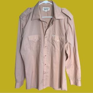 70s Vintage Geno Western Shirt